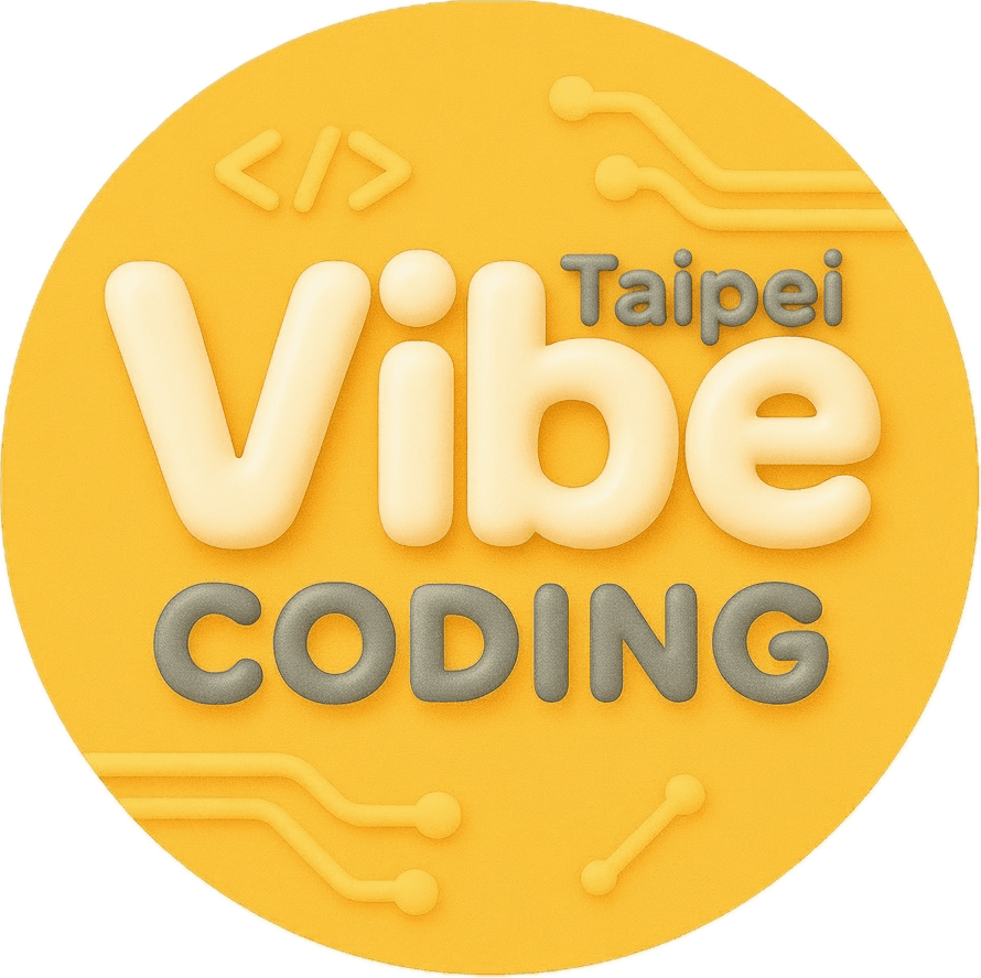 VibeCoding Taipei 社團 Logo